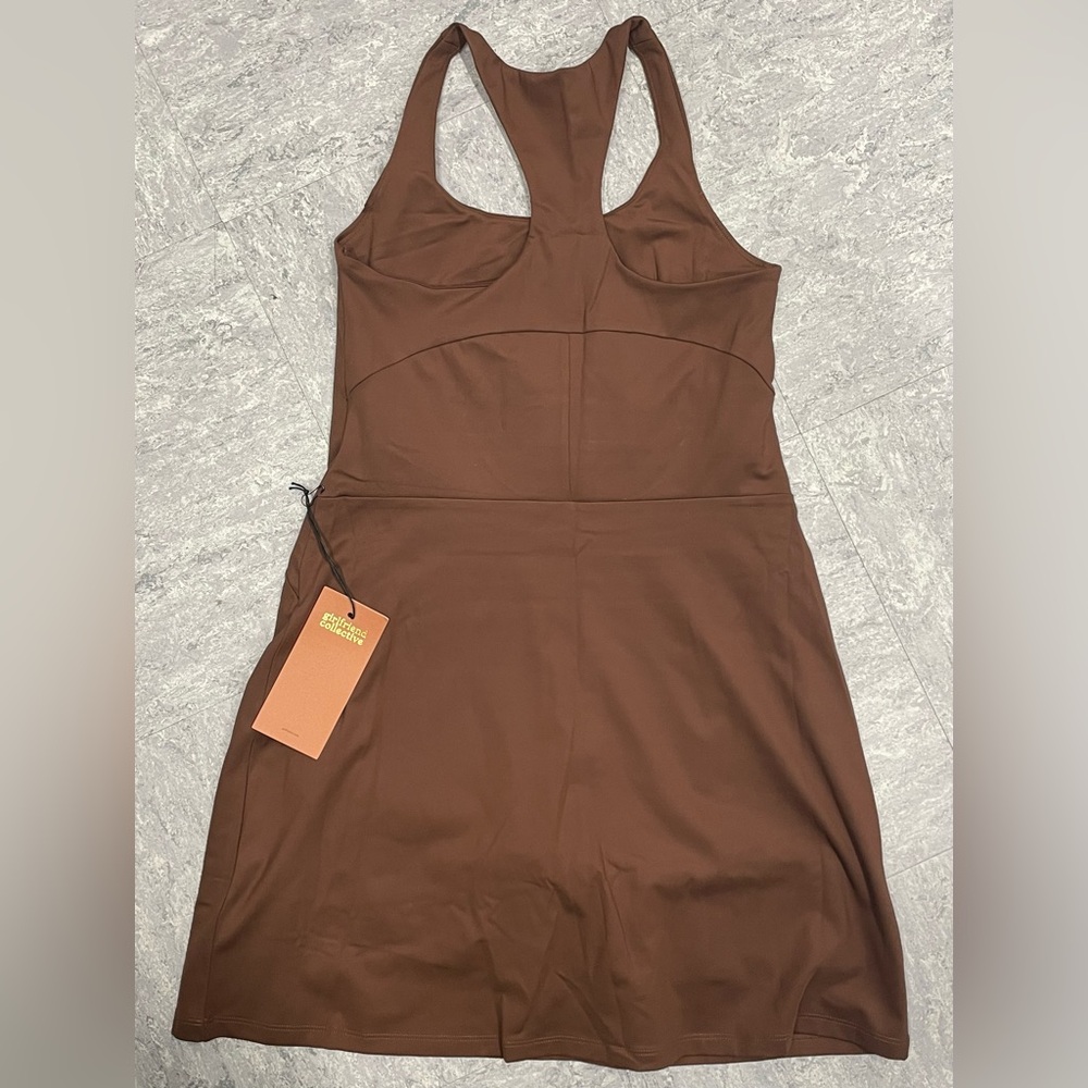 Girlfriend Collective *NWT* Paloma Racerback Dress Size M - Picture 5 of 6